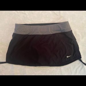 Black Nike Dri-Fit Athletic Skort